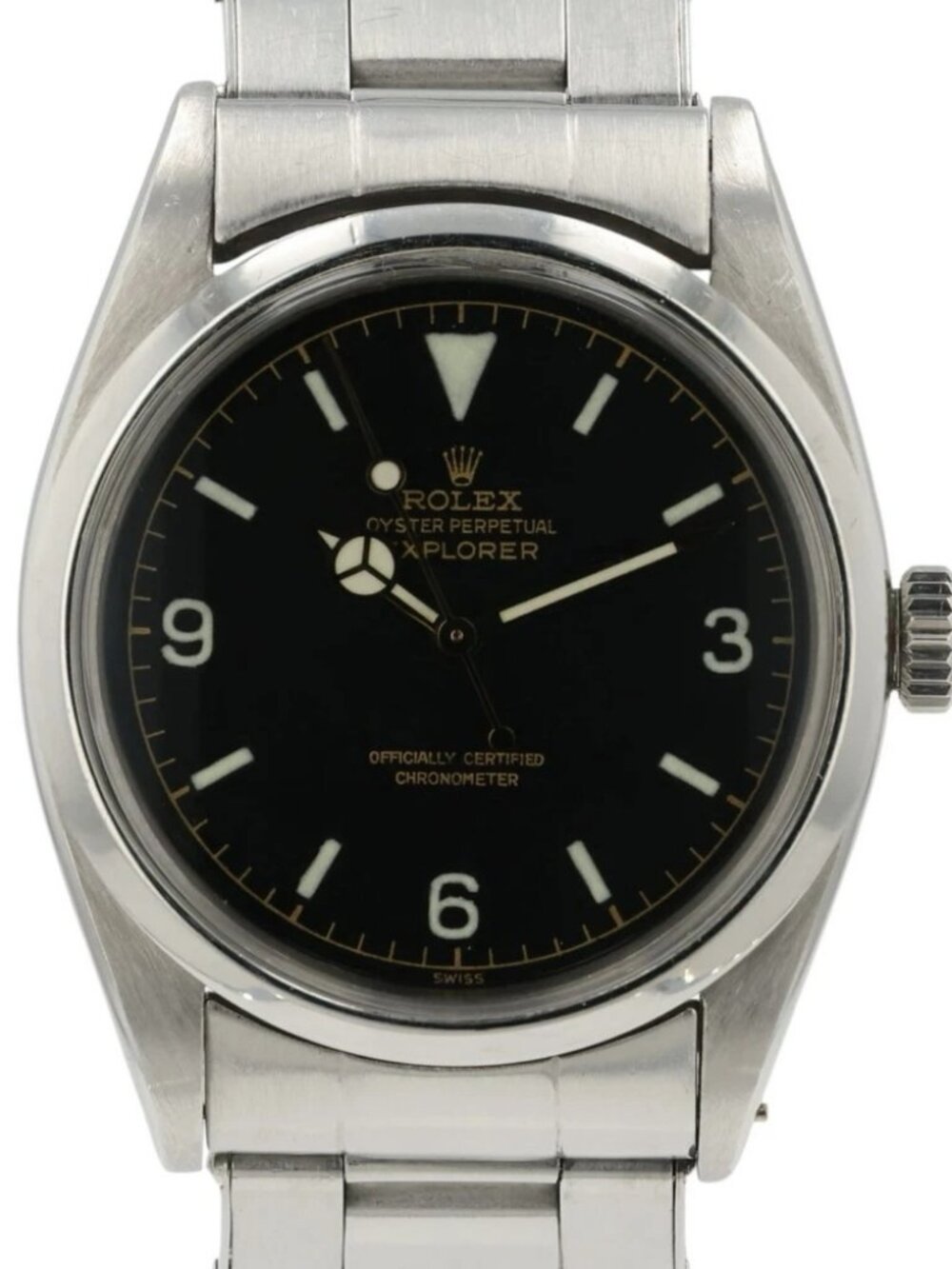 Rolex Explorer Black Dial Stainless Steel 36mm Automatic Movement Men’s